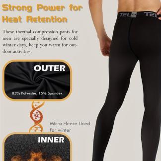 Athletic Tights for Winter Sports, Polyester Material, Value Pack